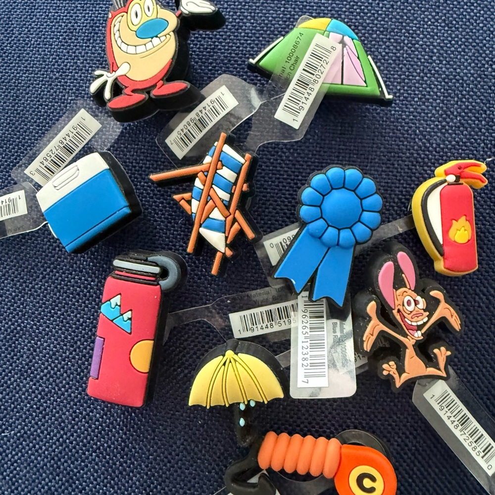 NEW CROCS Colorful Cartoon Character Shoe Charms Set